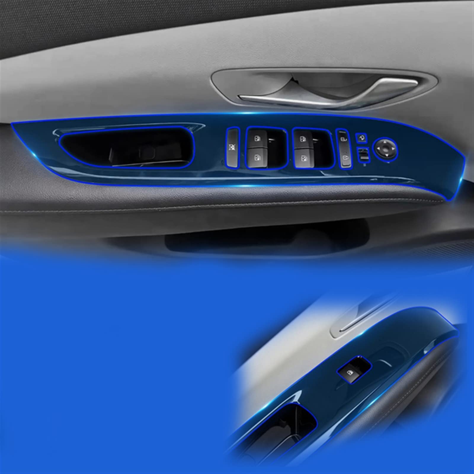 Protection de panneau de vitesse Tucson NX4 contre les micro-rayures