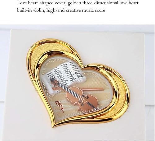 Miniatura 6 de Joyero de música con diseño de bailarina, caja musical con princesa giratoria, caja de música de plástico para mujeres, niños, niñas, amigas, cajas