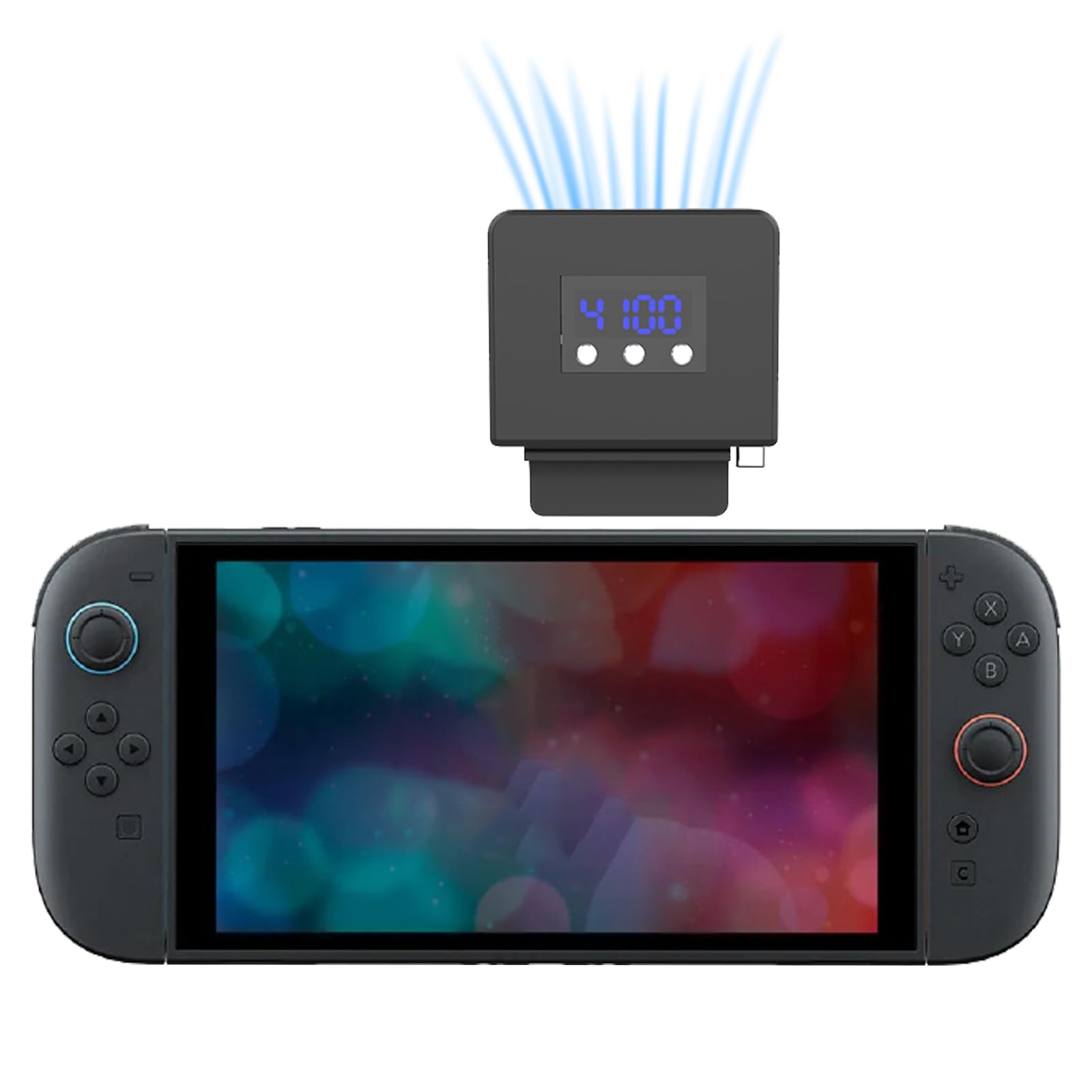 Switch 2 Cooling Fan, Silent, USB-C