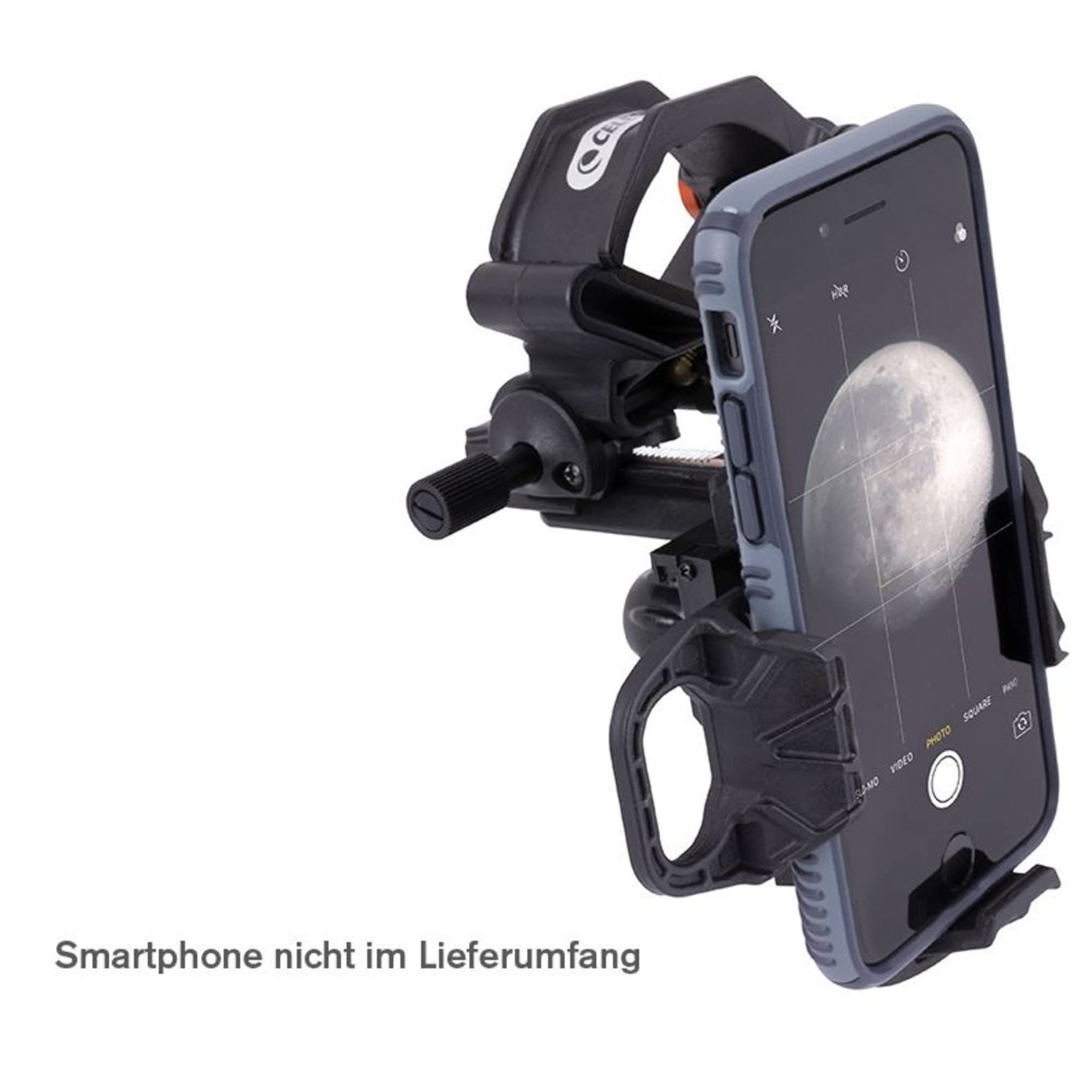 Celestron NexYZ Universaler 3-Achsen Smartphone Adapter
