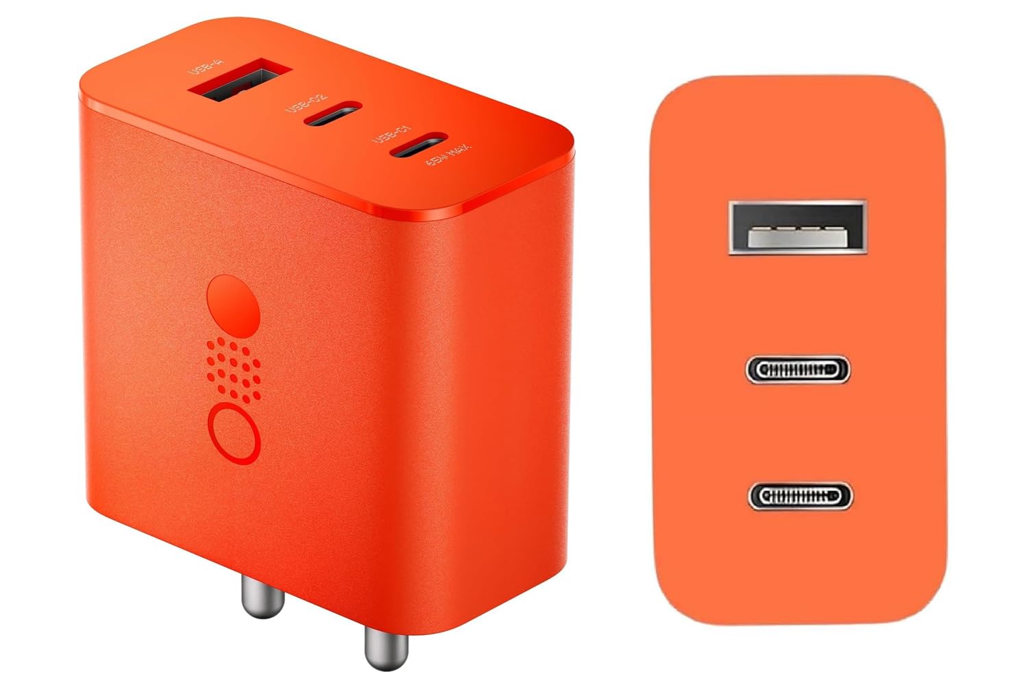65W CMF GaN 3-in-1 Charger: Fast Charging Adapter for Nothing Phone 1, 2A, & CMF Devices - Orange (B0DHL1V7BH) Amazon Price History, Amazon Price Tracker