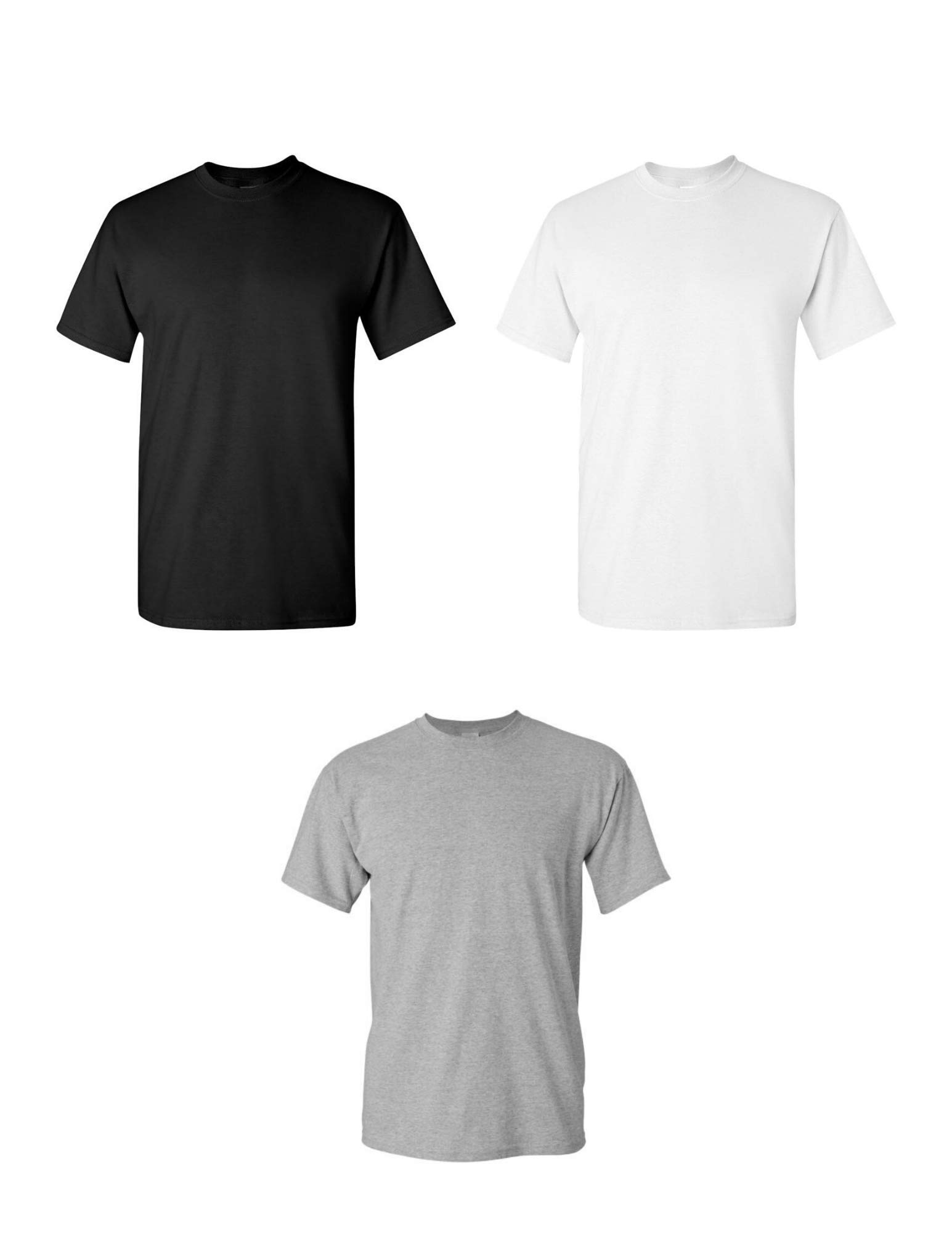 Gildan Camiseta (Pack de 2) para Hombre
