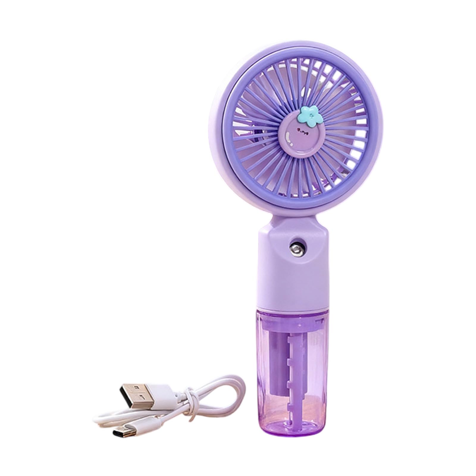 APGLSXY Portable Handheld Quiet Small Mist Fan High Speed Powerful Cooling Fan Light Weight Outdoor Personally Coolers Enduring Outdoor Portable Handheld Quiet