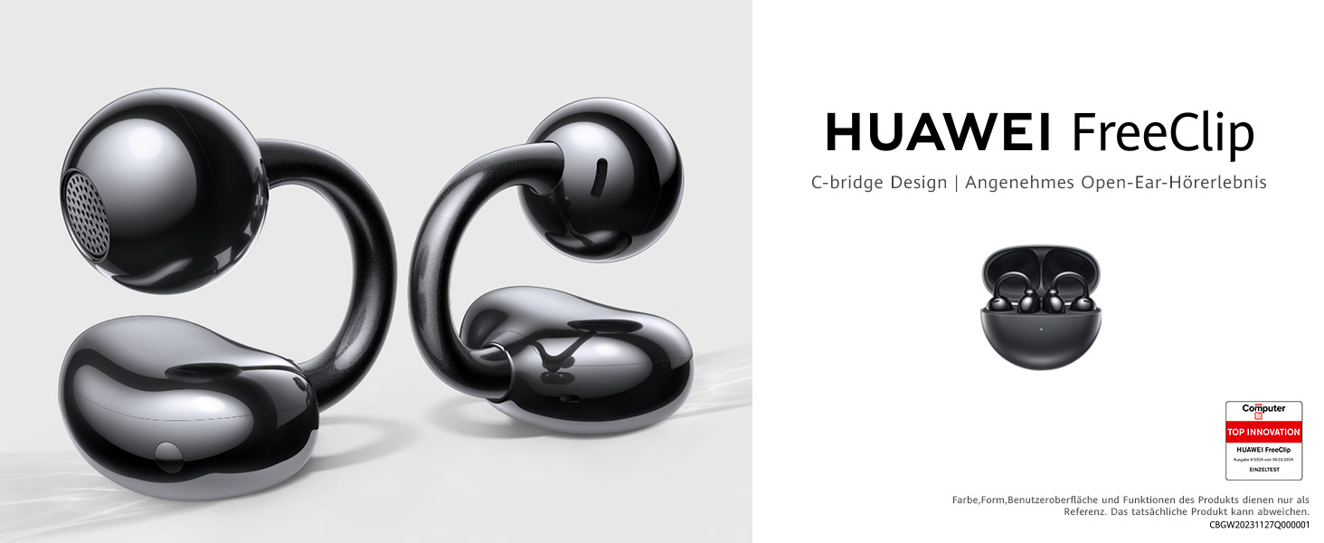 HUAWEI FreeClip Black : Amazon.de: Electronics & Photo