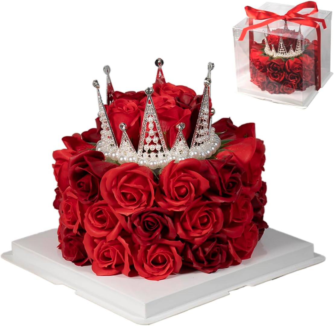 EIGHTOWN Birthday Gift for Her with Crown Forever Cake