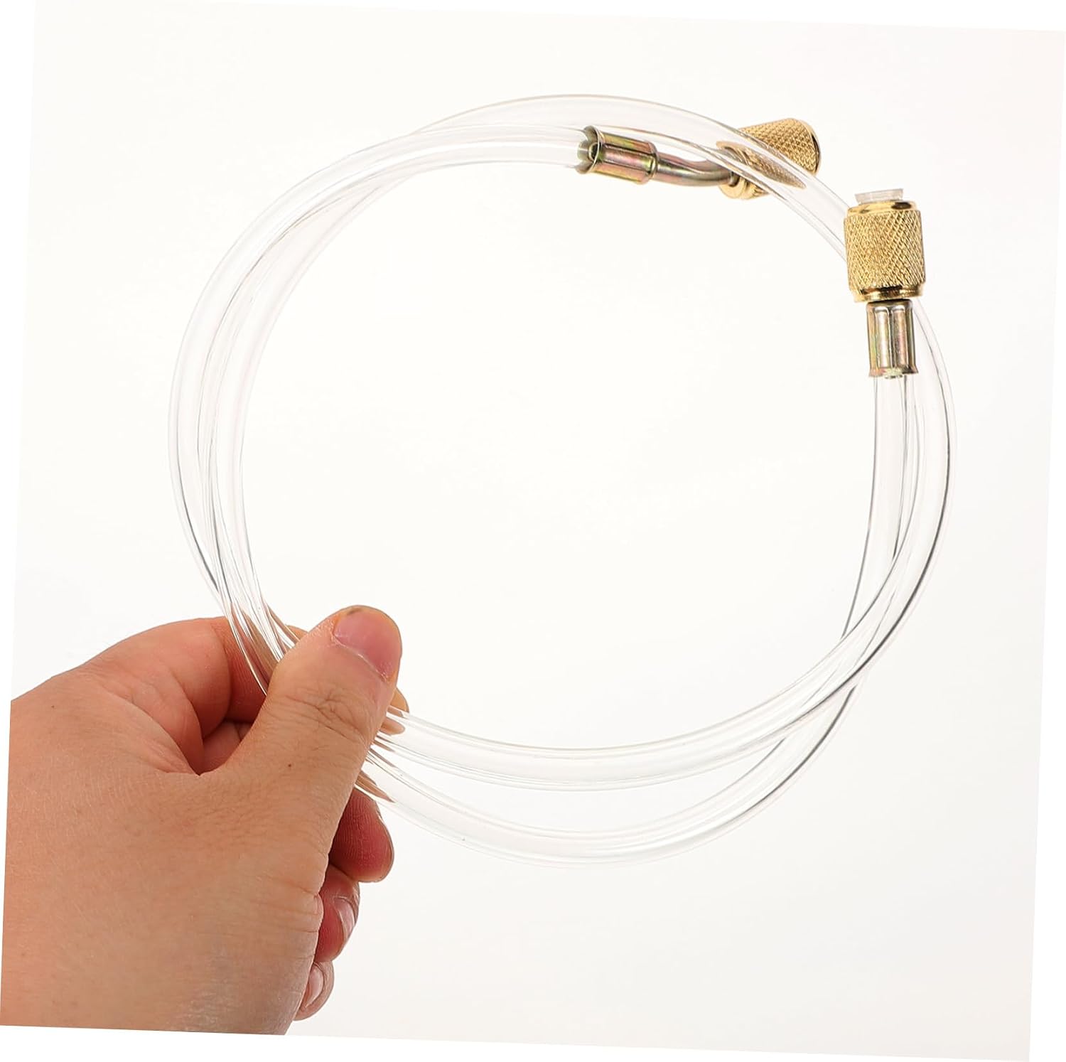 Car Refrigerant Charging Pipe High Pressure Resistant Hose for Refrigerants Durable Material Convenient Auto Recharge Kit for Cooling Performance