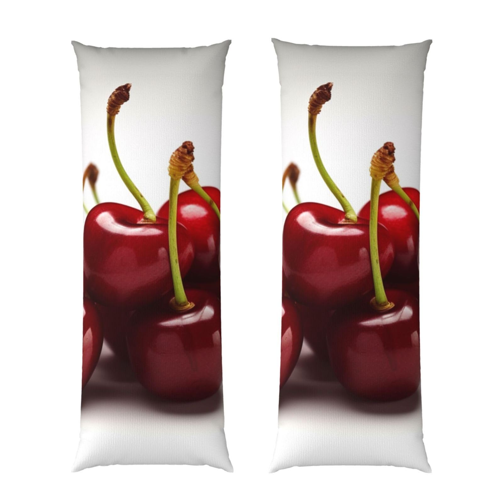 Housse de coussin longue cerises chiliennes, idée cadeau de maison idéale