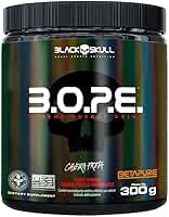 Pré Treino BOPE - Black Skull (300 G, Frutas vermelhas)