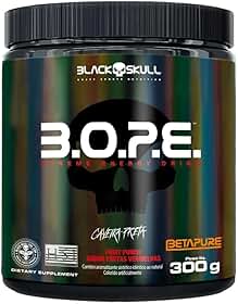 Pré Treino BOPE - Black Skull (300 G, Frutas vermelhas)
