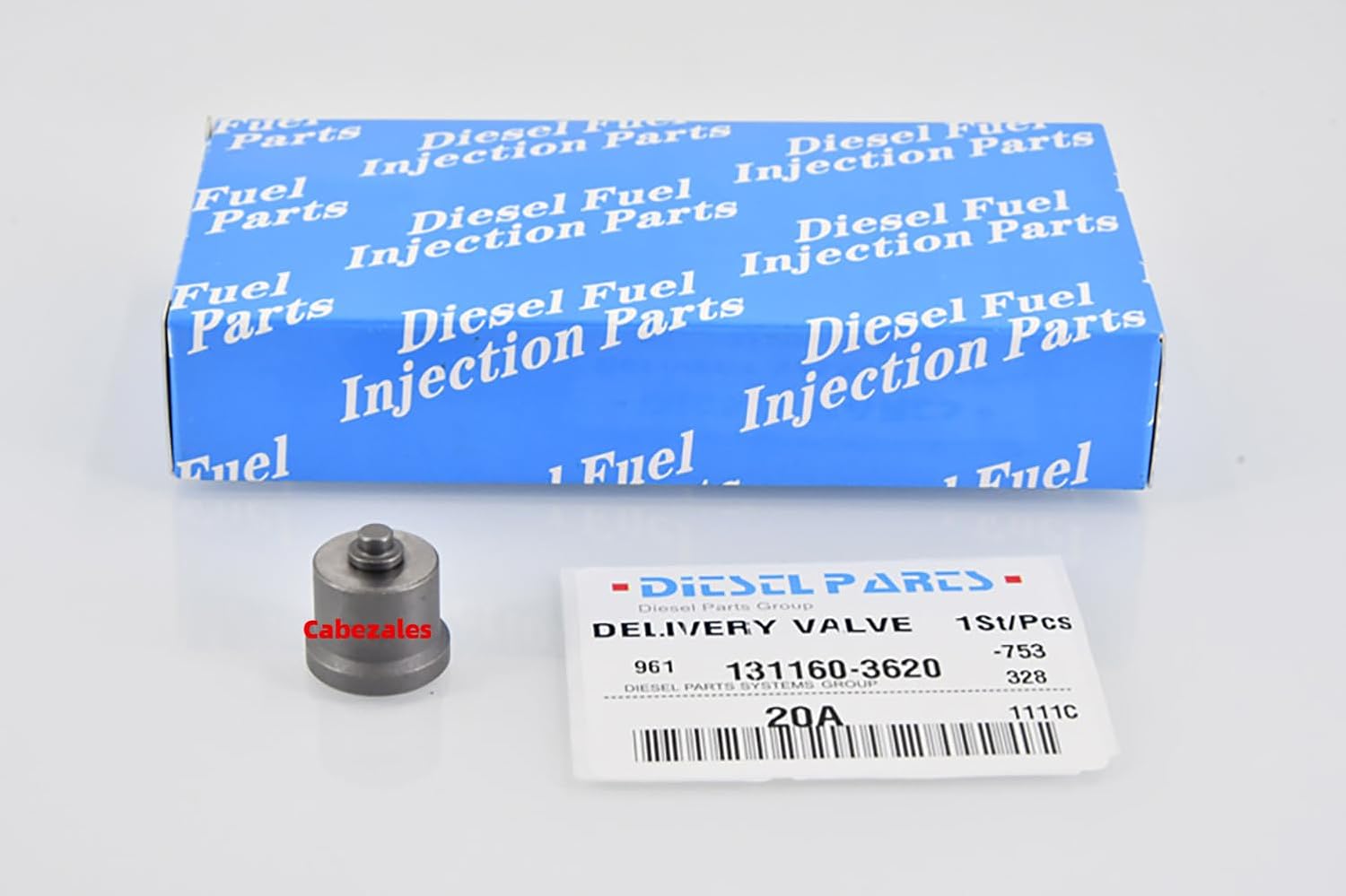 Delivery Valve 131160-3620 Diesel Pump Pressure Valve Assembly 20A for Fuel Injection Pump Pack of 6