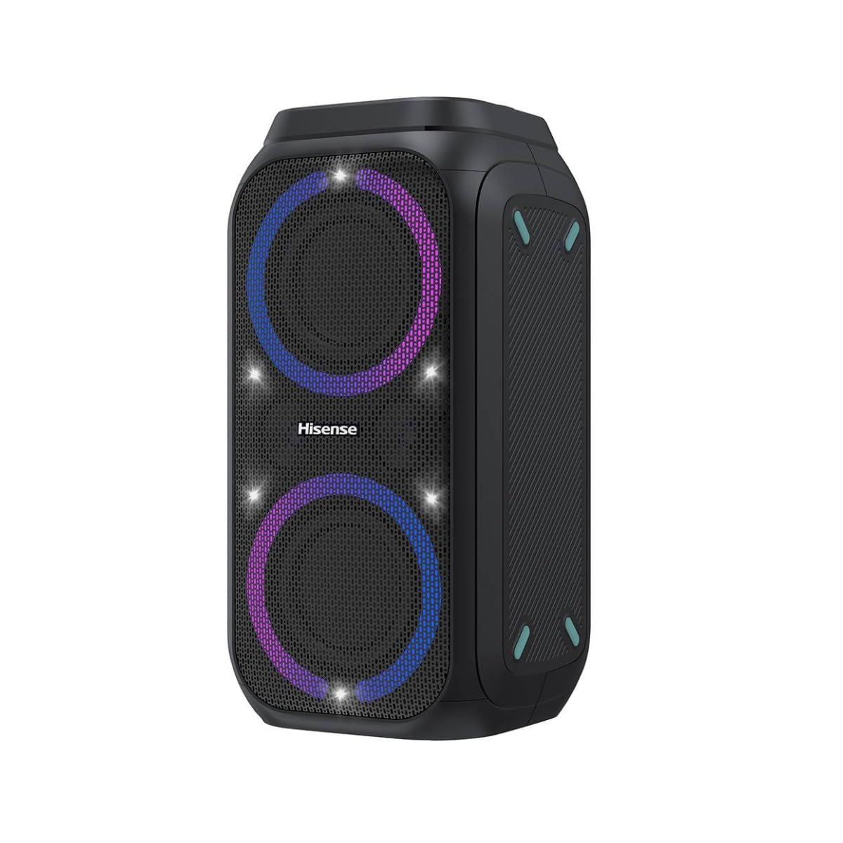 Hisense Party Rocket Bluetooth Speaker 160W (Max Power) | Woofer integrato,Modalita' Karaoke, ingresso AUX, USB