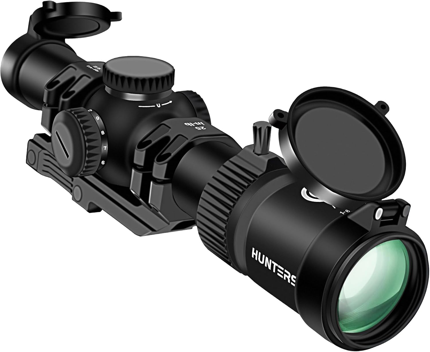 LVPO FFP 1-6X26 MM 28 24 First Focal Plane Riflescopes with Illuminated Reticle Waterproof Fog-Proof Rugged Tactical Hunting Scope
