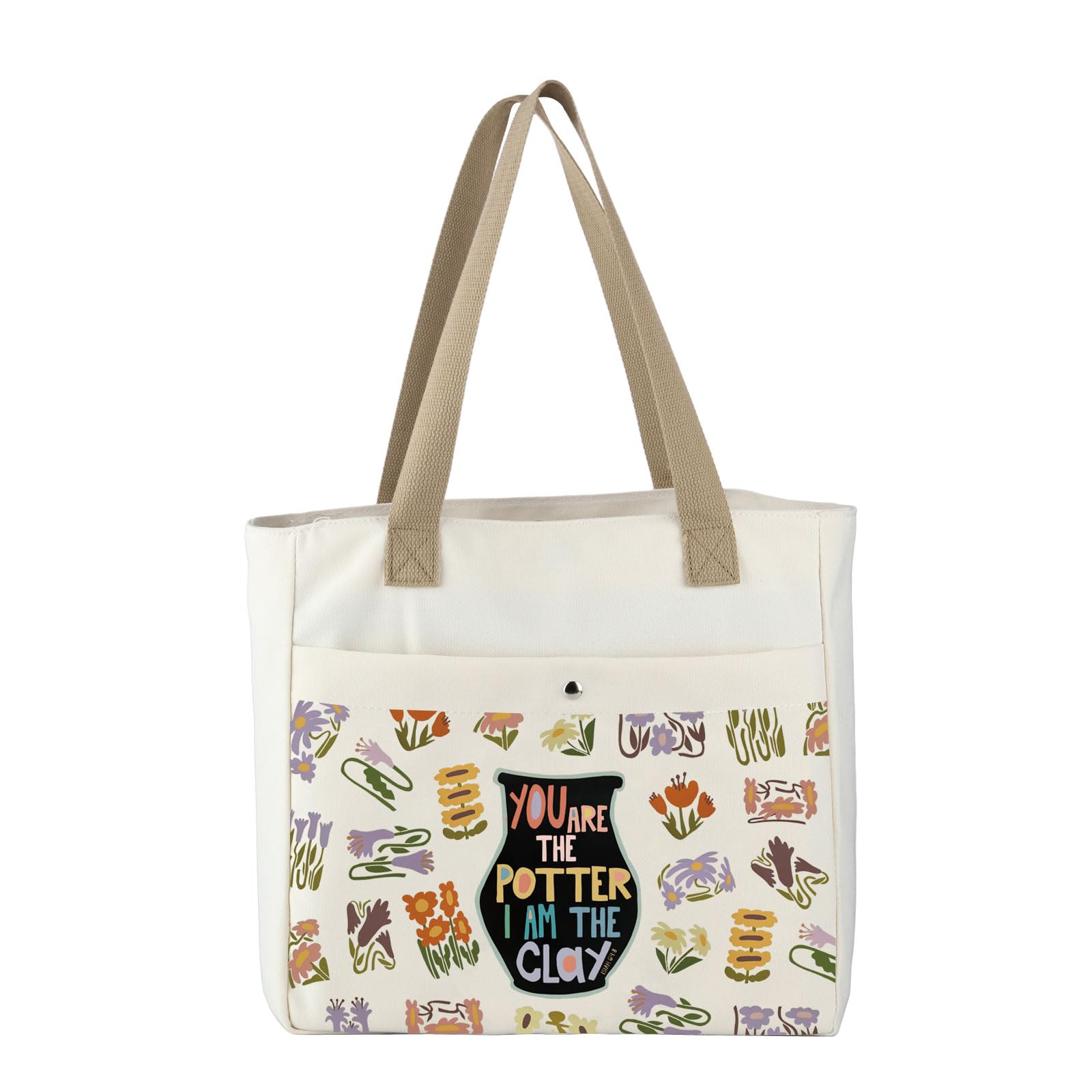 MBMSO Pottery Tote Isaiah 64:8 Pottery Artist Gift for Ceramic Lover You Are the Potter I Am the Clay Gift for Pottery Makers