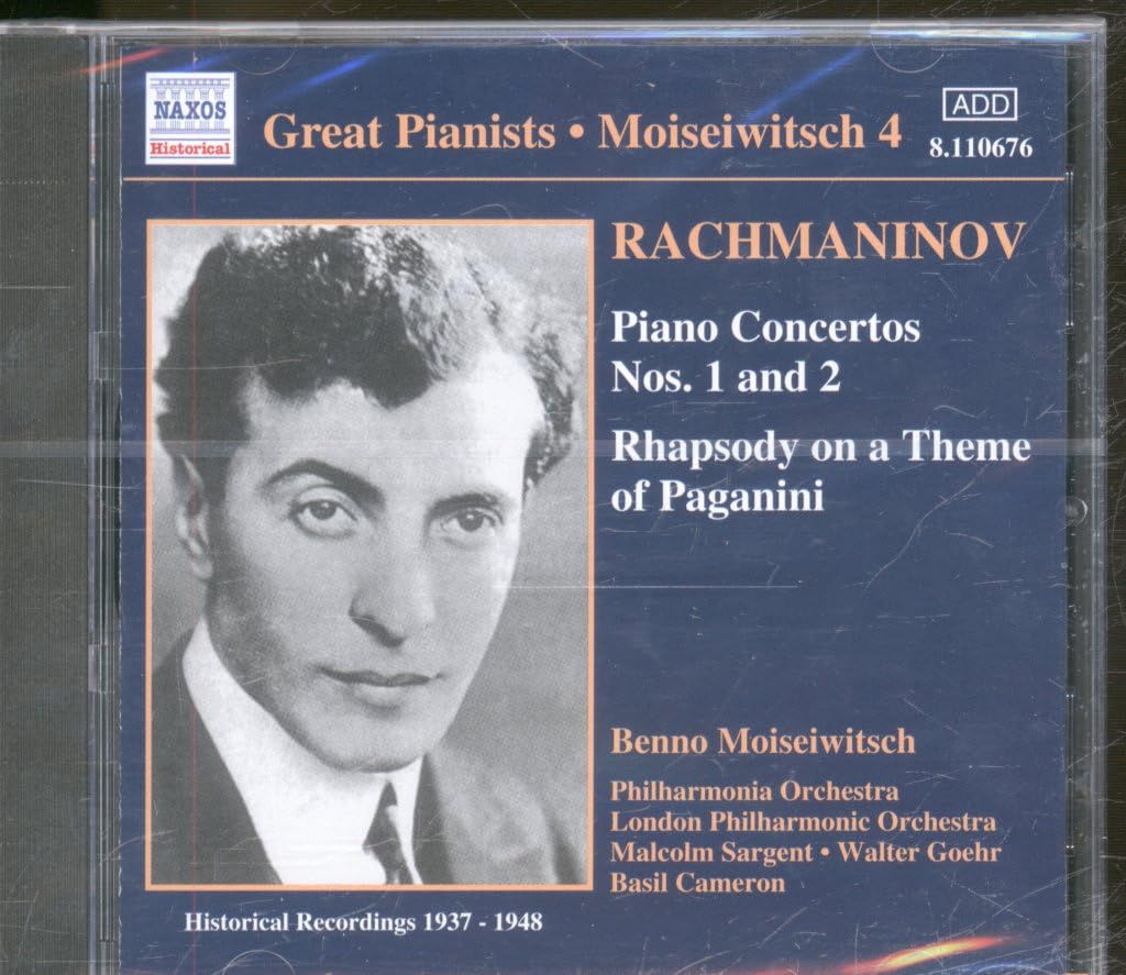 Rachmaninov-Piano Concertos Nos 1 and 2; Paganini Variations