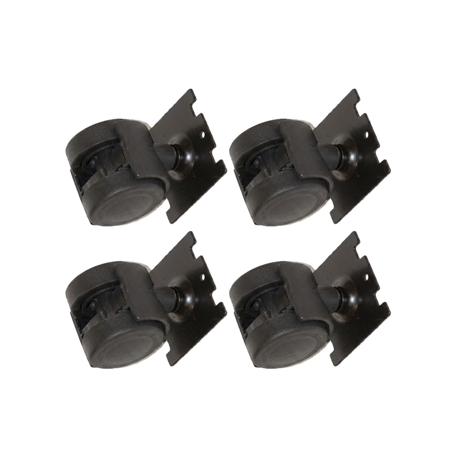Conjunto de 4 placas de rueda giratoria de 1.5 pulgadas compatible con carrito de aspiradora Rainbow D4 SE D4C E E2 Series