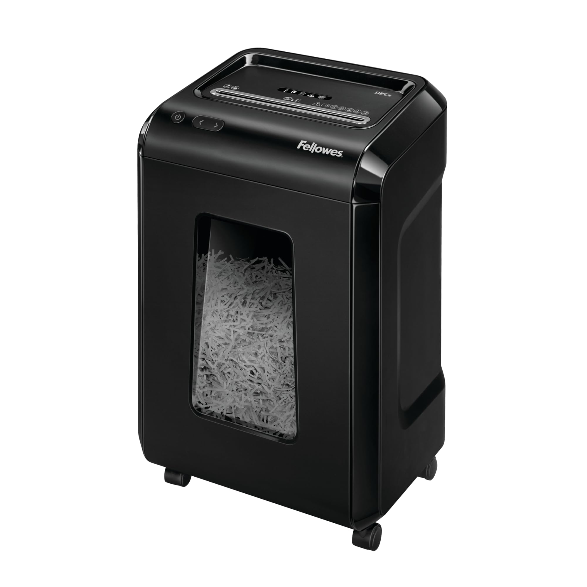 Fellowes Powershred 92Cs - Distruggidocumenti a taglio incrociato, 18 fogli