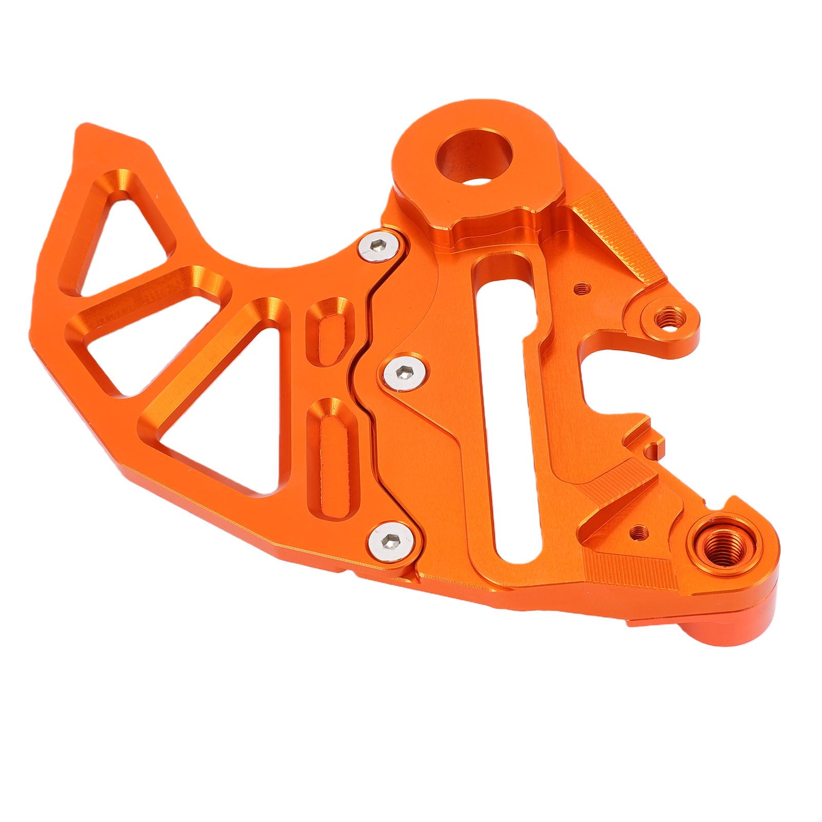 Yctze Tylna Osłona Tarczy Hamulcowej Stop Aluminium Dirt Bike Osłona Tarczy Hamulcowej Zamiennik dla 125-530 SX SXF EXC EXCF XC 2004-2023 Husaberg 2009-2014 2014-2023 Hamulce Off Road (ORANGE)