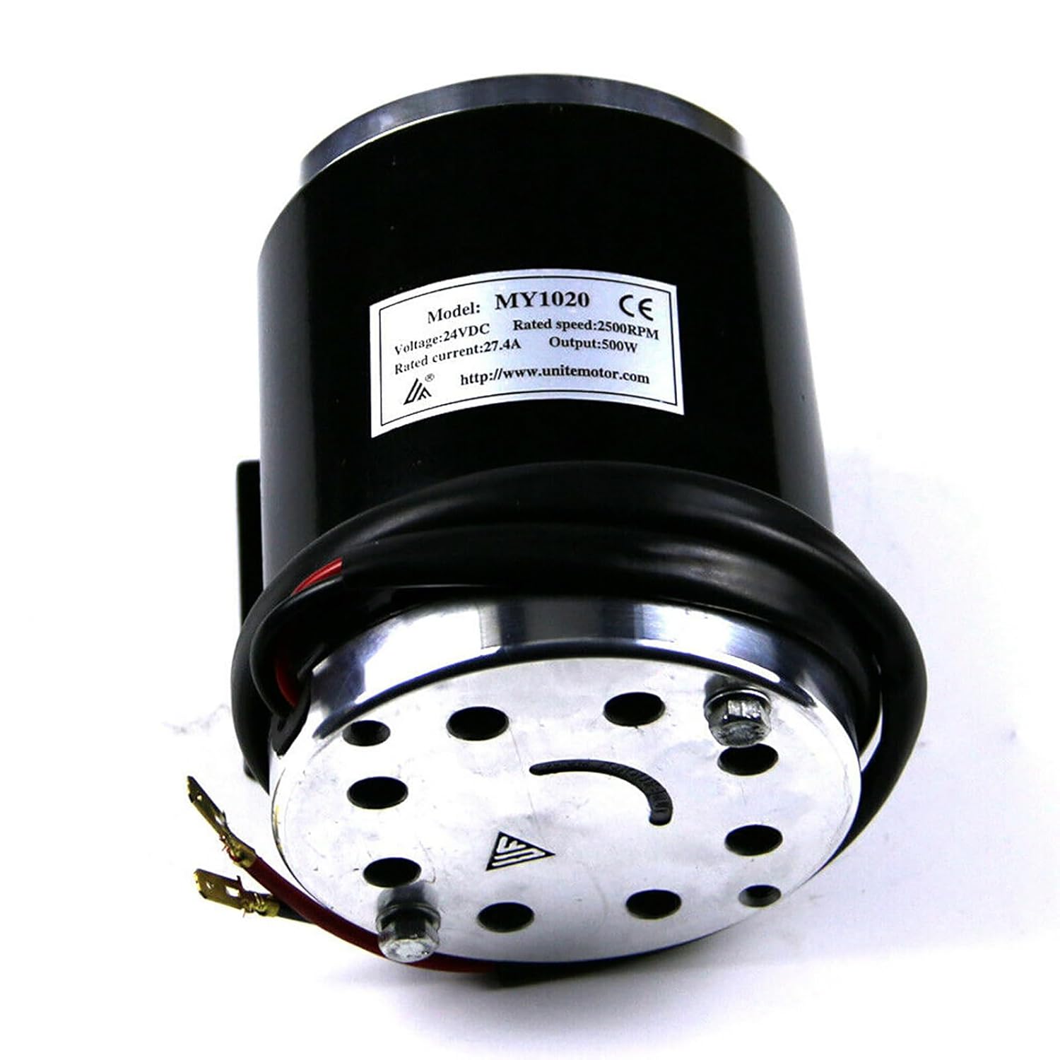 Brushed Electric Motor DC 500W 24V 2500RPM for Mini Bike Quad Go-Kart Scooter Bicycle