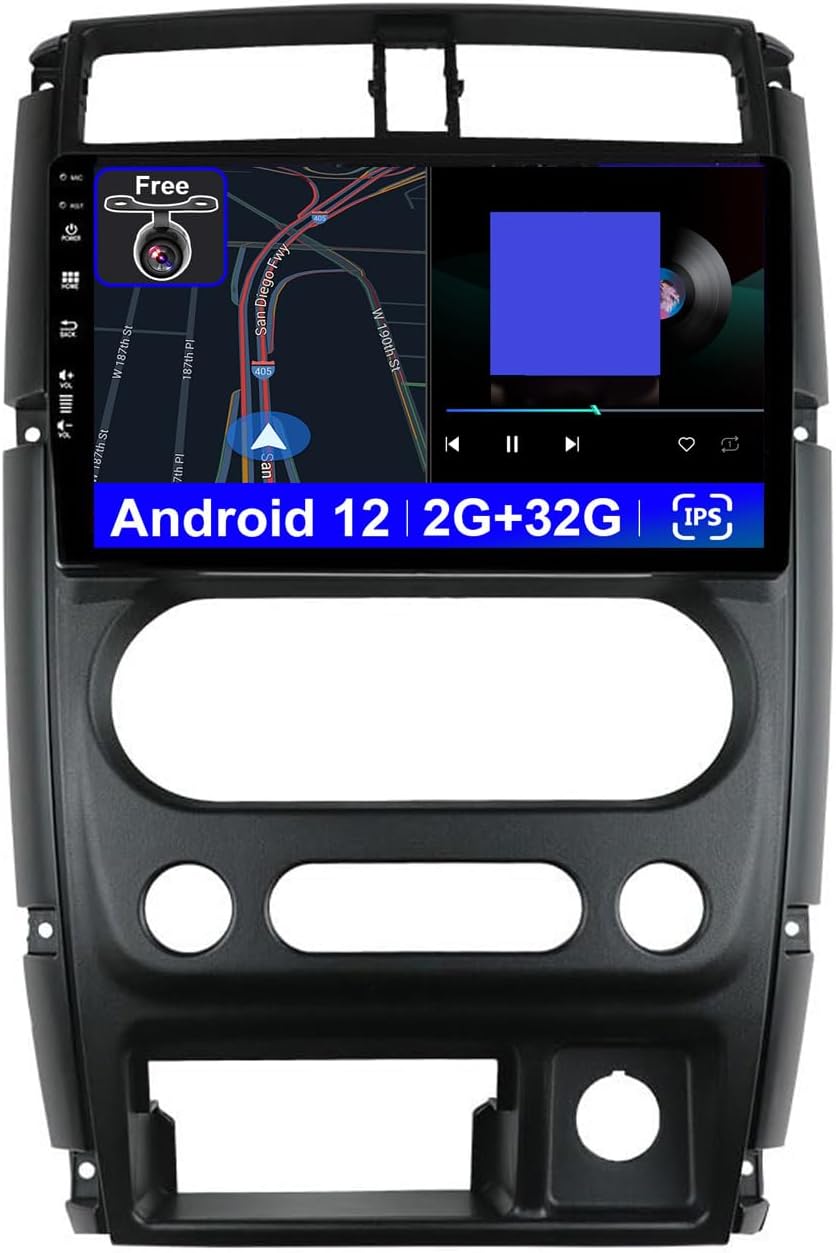 ACAVICA Android 12 Autoradio Für Suzuki Jimny 3 - 9 Zoll Touchscreen Mit CarPlay