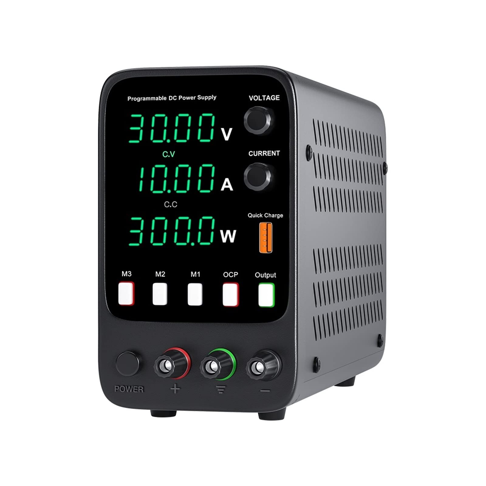 Alimentatore CC Regolabile 30V 10A Funzione di Memoria programmabile da Laboratorio Interruttore regolatore di Tensione fonte di Alimentazione Interruttore 60V 5A(30V 5A)