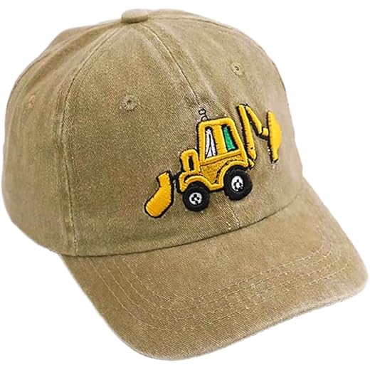 Cap for Kids Baseball Sun Hat Black