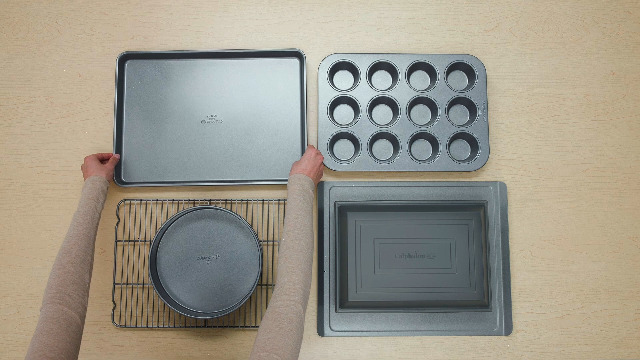 Baking Pans Calphalon Nonstick Bakeware Set, 10-Piece Set Includes