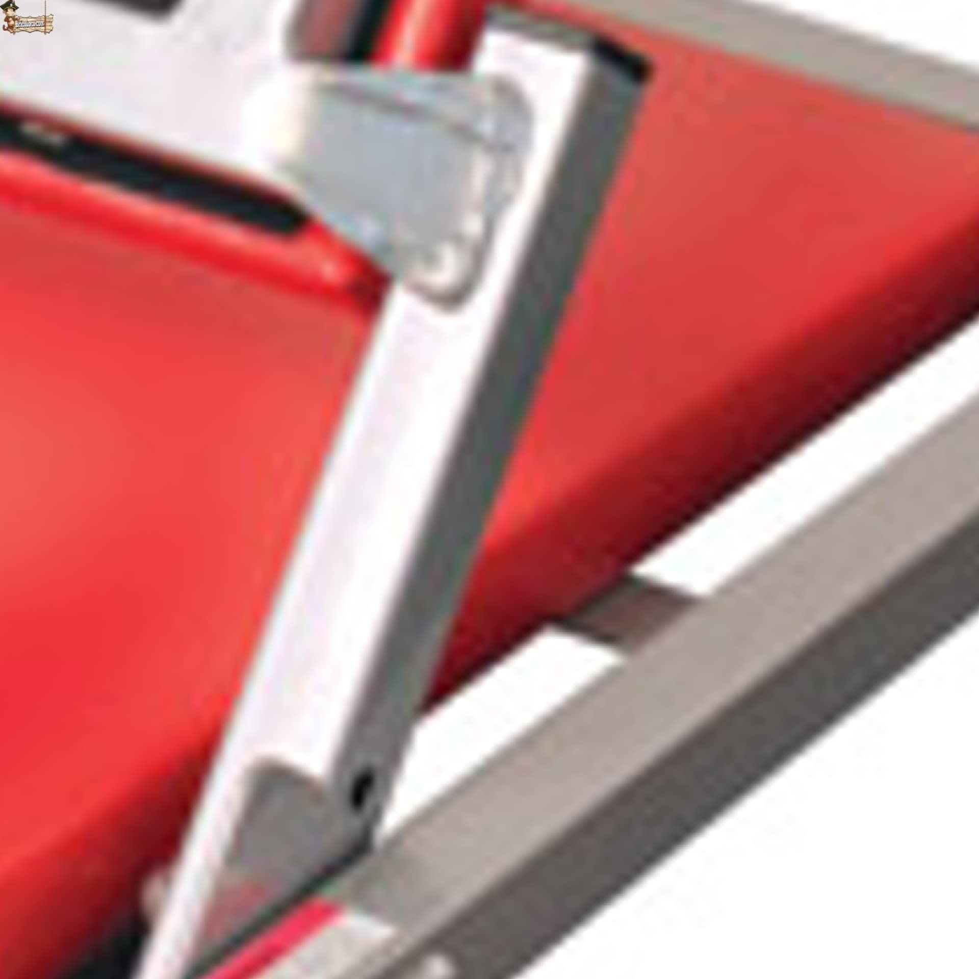BricoLoco.com Camilla mecánico Convertible en Taburete de Montaje. Ruedas giratorias multidirección. Asiento de Montaje Acolchado. Estructura Acero.
