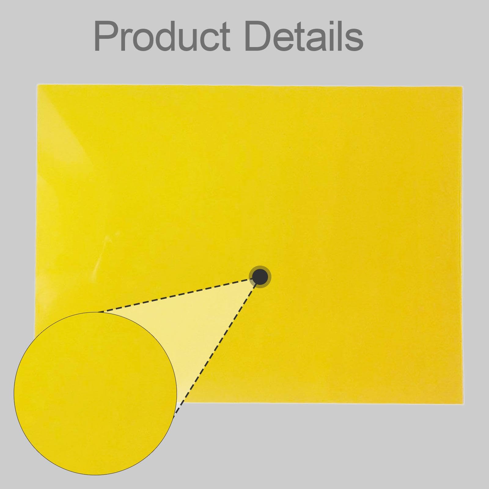 Lastra Fotopolimerica Solida, Stampa Tipografica, 40 Cm X 30 Cm, Foglio per Timbri, Pezzi, Strumento Artigianale, Utilizzo in, Giallo