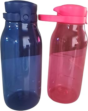 Plastic water bottle 16 oz (2 pack)