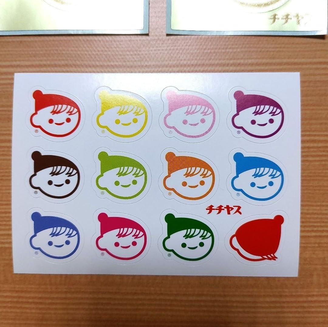 Amazon.co.jp: チチヤス チー坊 マグネットシート＊顔型シール