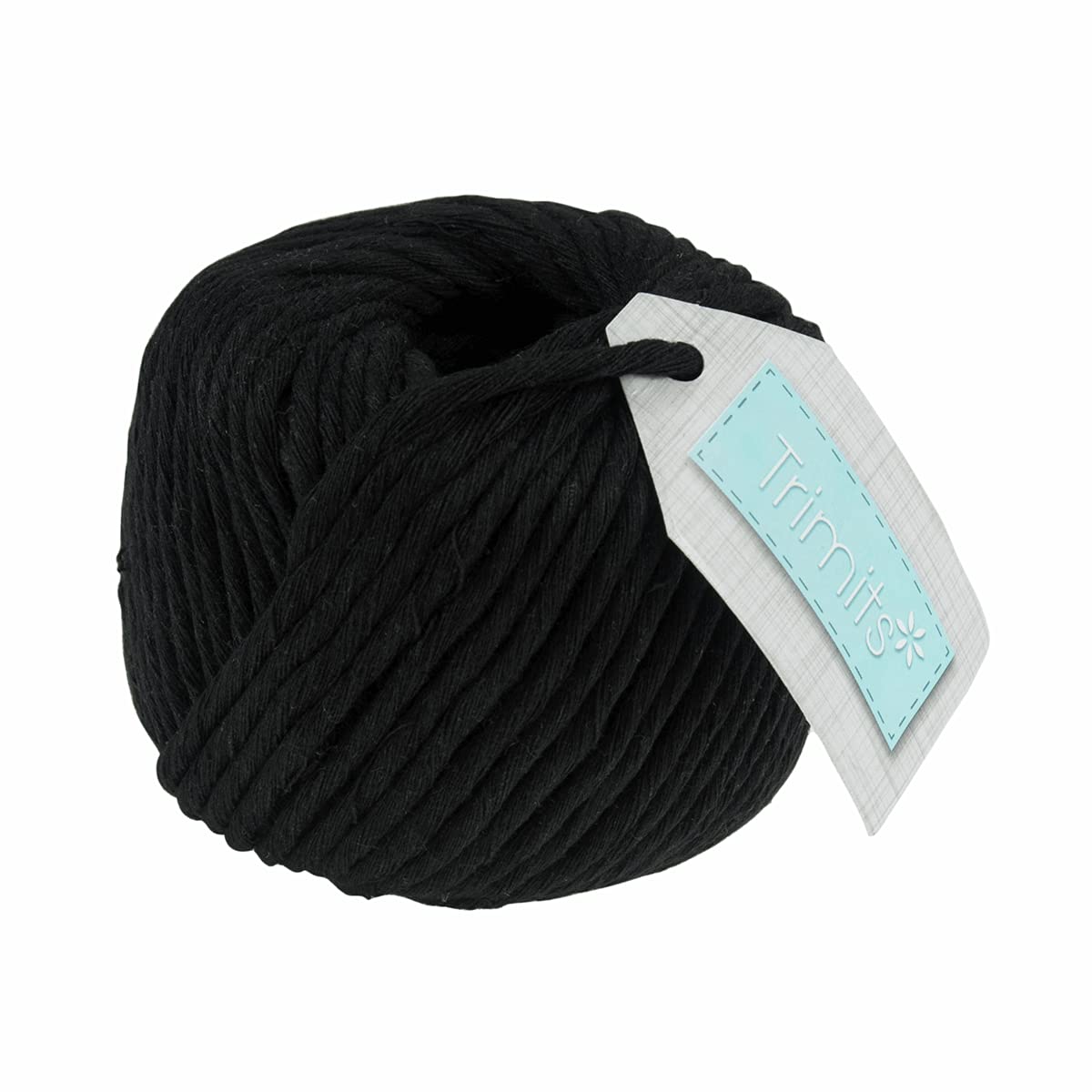 Trimits Macrame Cord 4mm x 50m Black