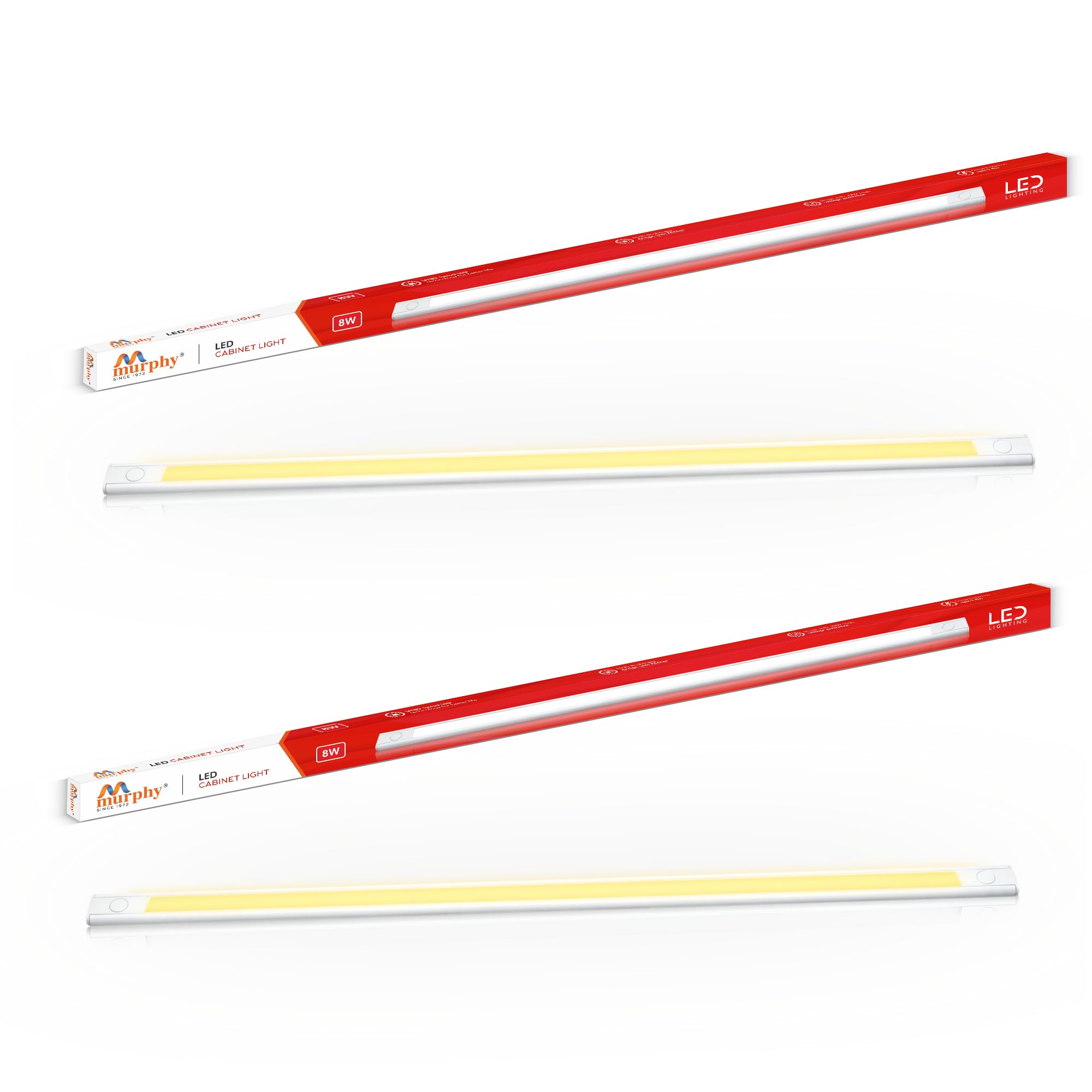 Murphy 2 Feet LED Under Cabinet Lighting, 8W Under Cabinet and Under C
