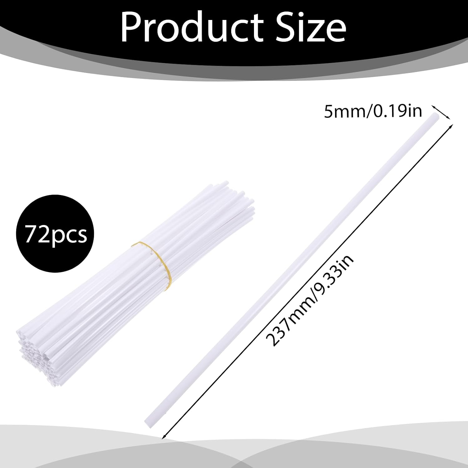 Spoke Skins Spoke Covers, 72 Pcs White Bike Wheel Spoke Skins Universal Reflective 8-21 Inch Rims Decoration Protector for Dirt Bike, Bicycle, Wheelchair, Motorcycle