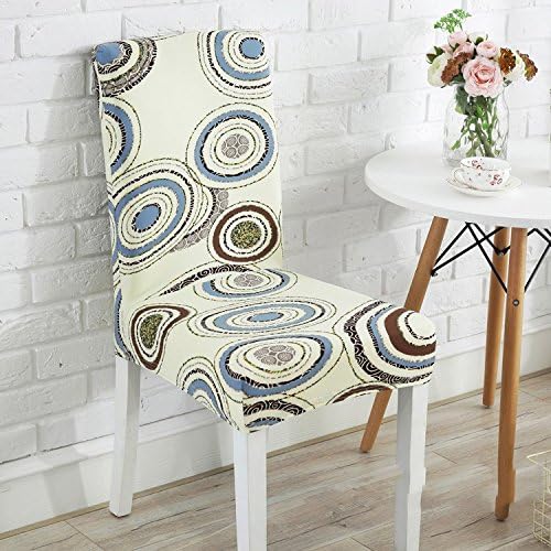 XMRDP Home Siamese hotel dining tables and chairs back chair set cover European cloth seat upholstery stools set of universal force that edge.