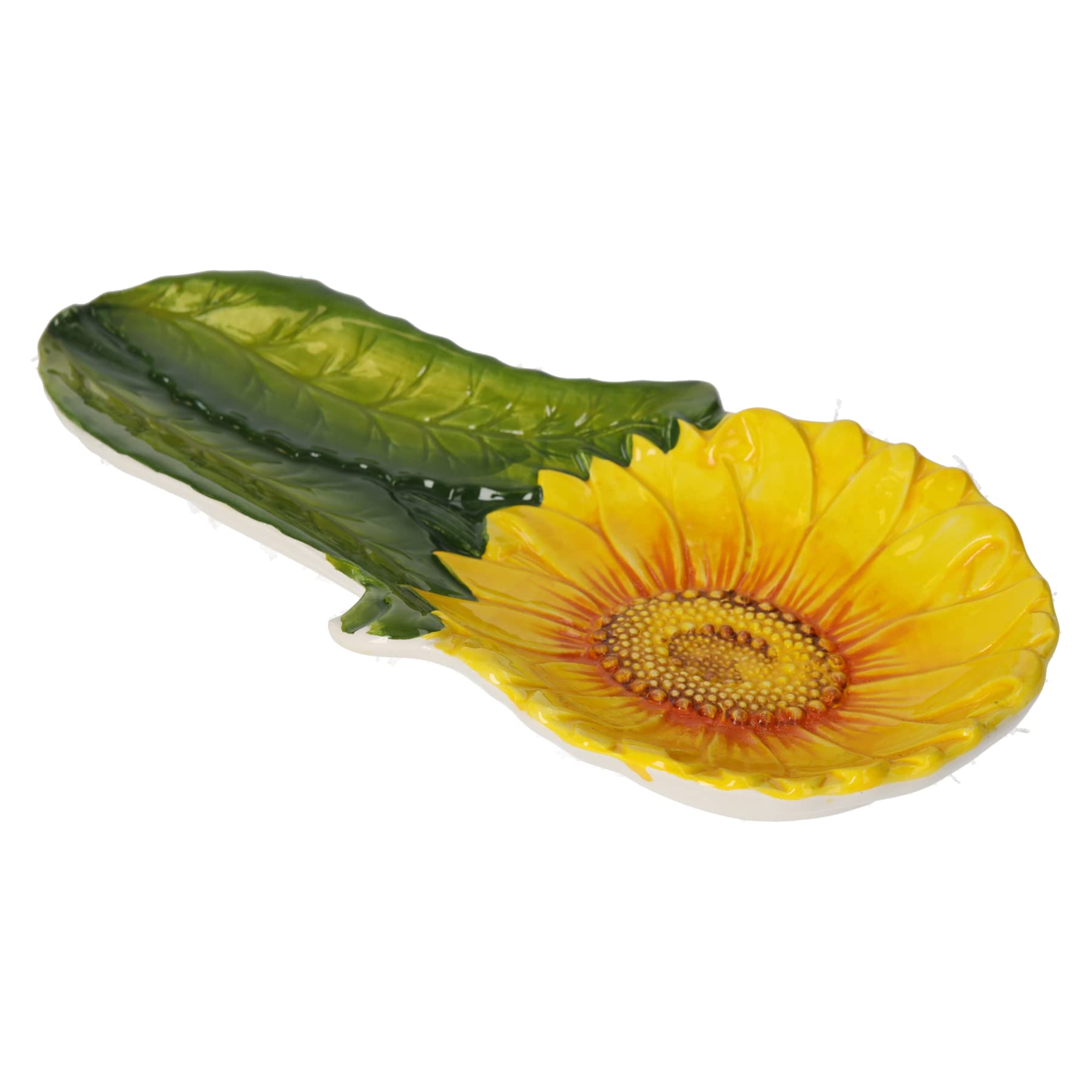 Portautensili A Girasole Con Set 6 Utensili In Silicone - Decorazione Country Per Cucina - Regalo Originale - Foto 10