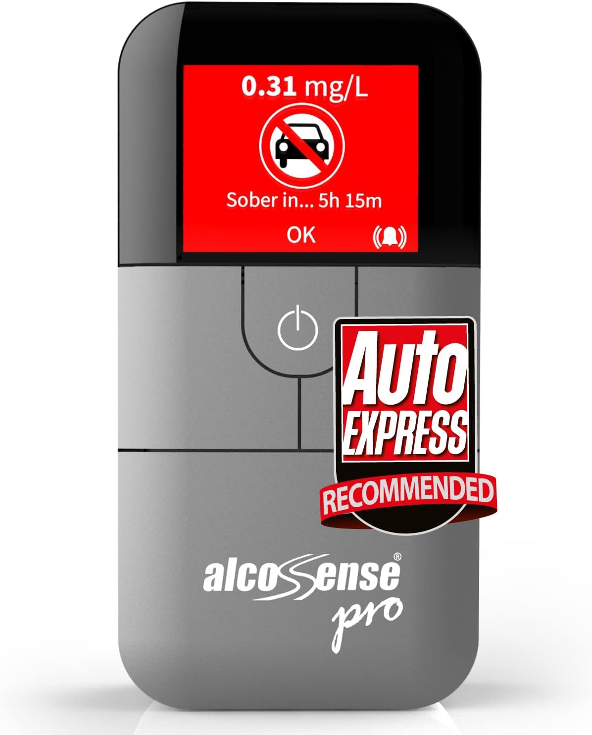 ALCOSENSE Pro Fuel Cell Breathalyser Police Sensor Inside Sunday