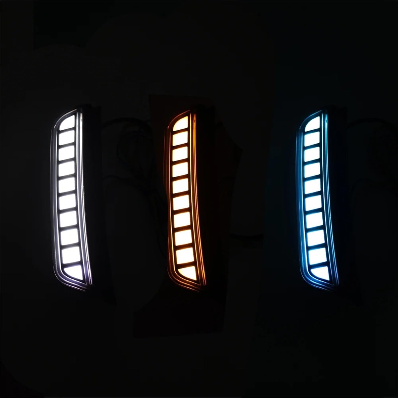 indicatori direzione Per Jeep Per Grand Per Cherokee LED Luce Posizione Laterale Car Wheel Arch Sopracciglio Luce Parafango Anteriore Indicatori Direzione Guida 3 Colori Segnale svolta
