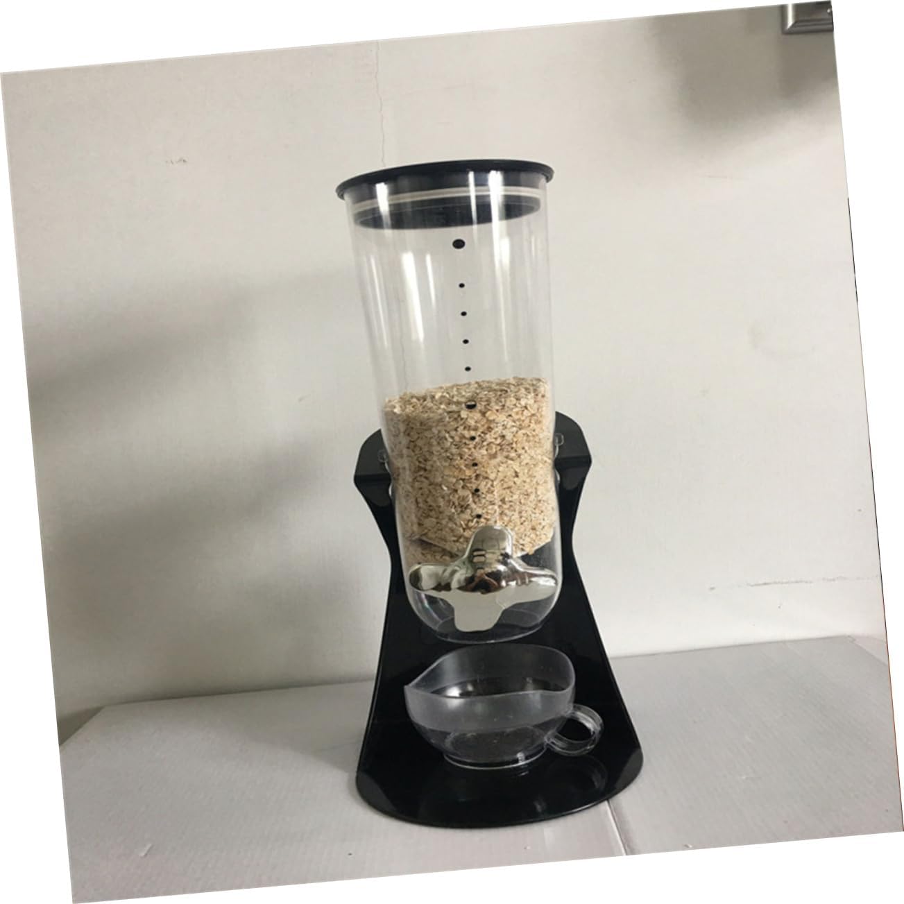 1PC Multi Grain Food Sealed Canister Airtight Storage Container for Dried Fruits Snacks and Oatmeal Kitchen Canisters for Organized Pantry and Countertop Use