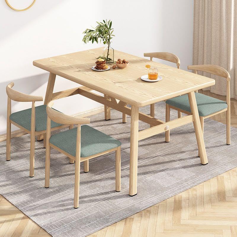 木製ダイニングテーブルセット 新品、未使用 Amazon|ノーブランド品ダイニングテーブルセット天然木製
