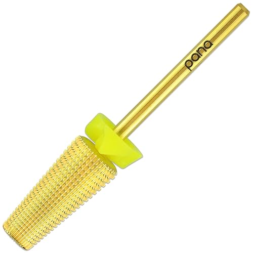 Miniatura 170 de PANA Broca de carburo de uñas 5 en 1 – Uso de rotación bidireccional para zurdos y diestros – acrílico de eliminación rápida o gel duro – vástago
