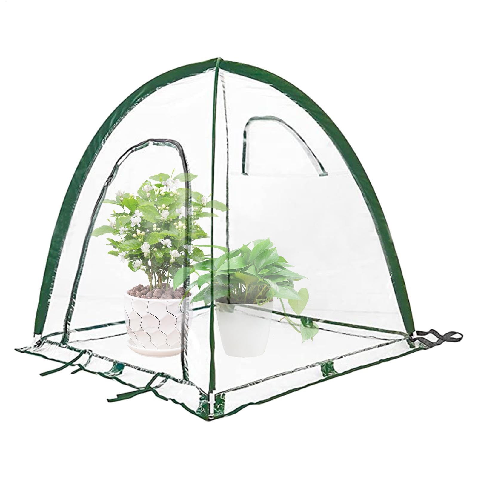Copertura per piante resistente alle intemperie, serra portatile, 92 x 92 x