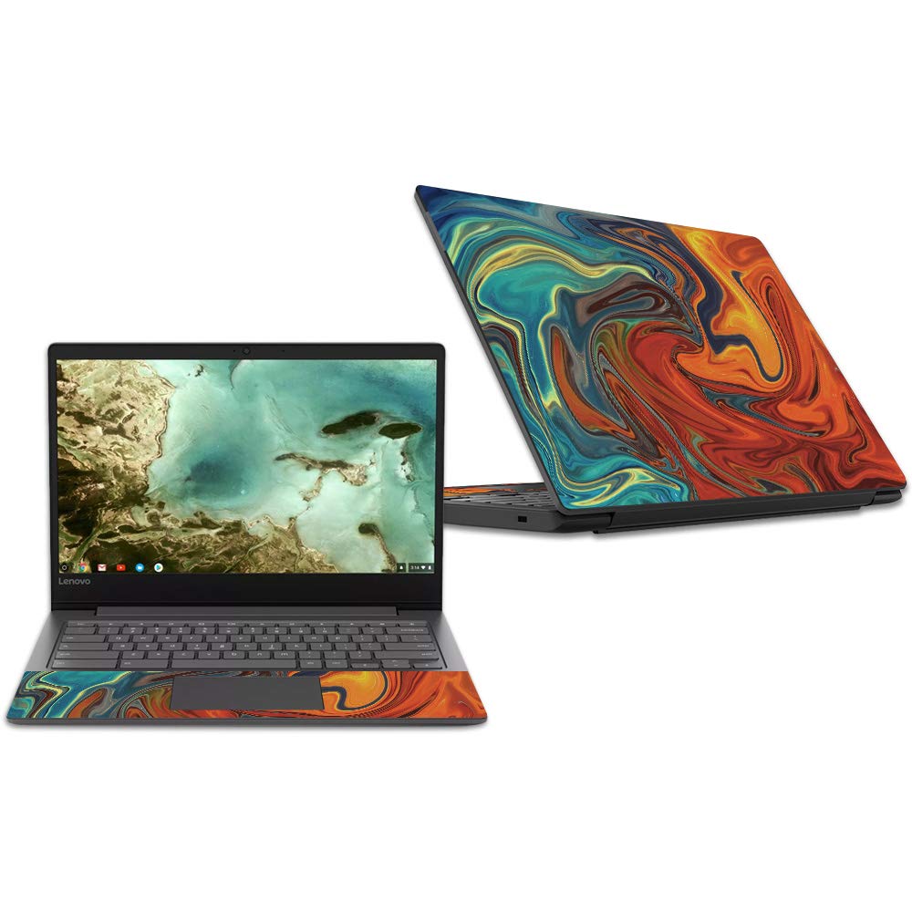 MightySkins Vinyl Decal Skin For Lenovo Chromebook S330 (2018) - Elephant Balloons Design