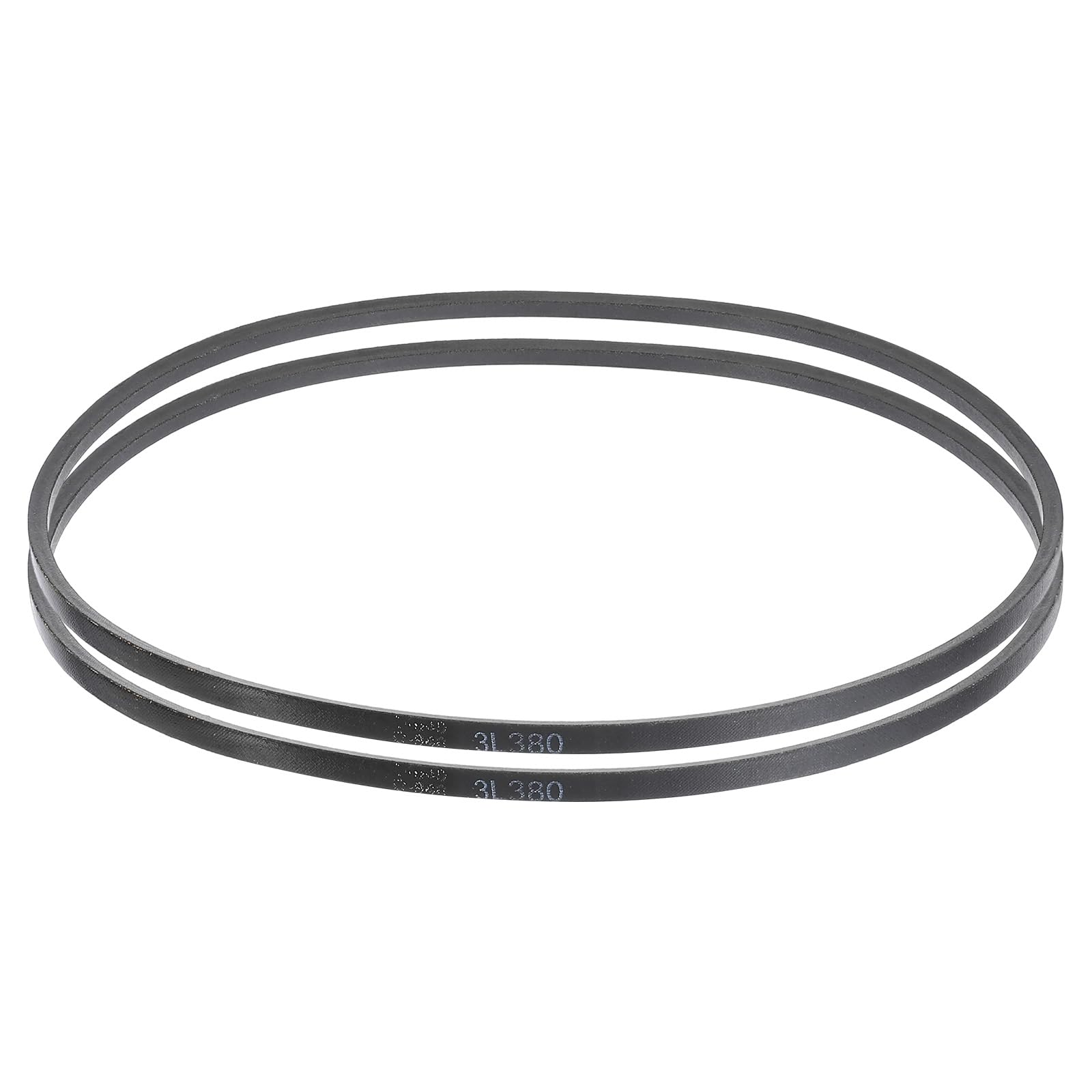 uxcell 3L240 Classic Wrapped Rubber V-Belt, 24"(610mm) Outside Circumference, 3L Profile V Belt 3/8" Width 7/32" Height — view 62