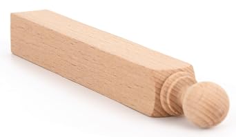 Wooden Baluster Spindles 7-3/32",Pack of 20 Solid Beech Wood for Crafts, Furniture Woodworking,Sturdy Stair Spindles,Baluster Spindles Wooden,by SHANJIANG