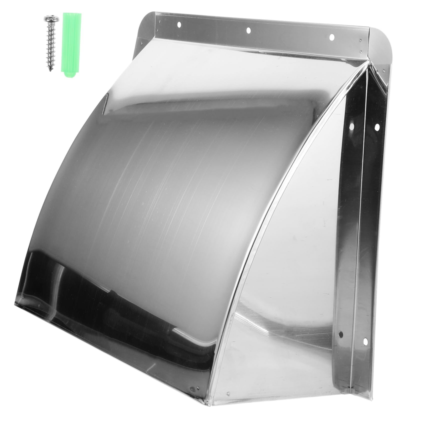Chapeau de ventilation HOMSFOU en acier inoxydable pour hotte de cuisine