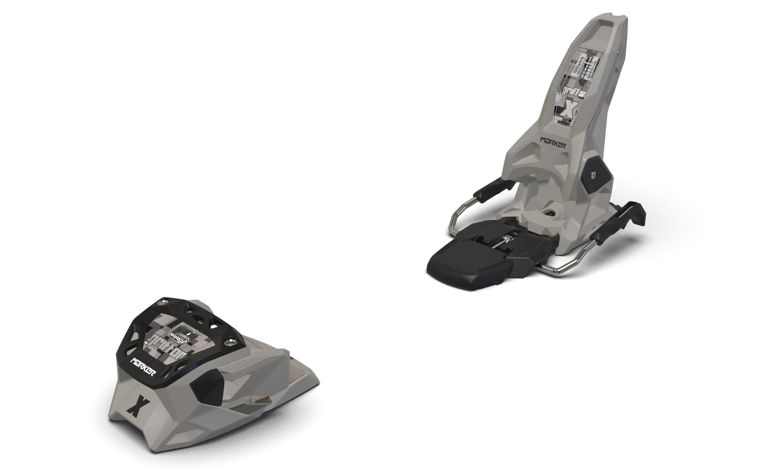 Marker - Fixations De Ski Griffon X 13 120mm Sandy Black - Homme - Taille Taille Unique - Gris