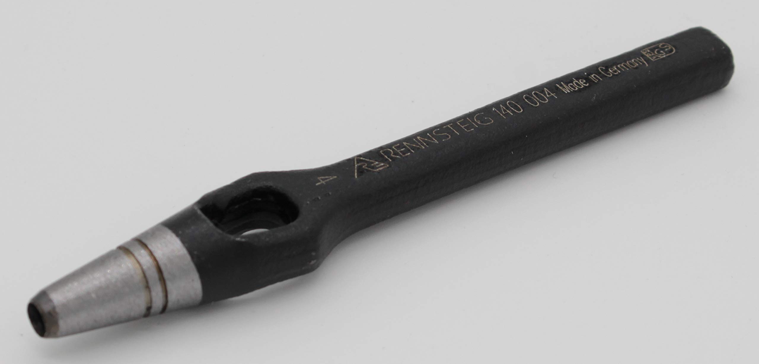 Rennsteig 1400040 WAD Punch/Punch/Diameter 4 mm / 5/32 Inch Black