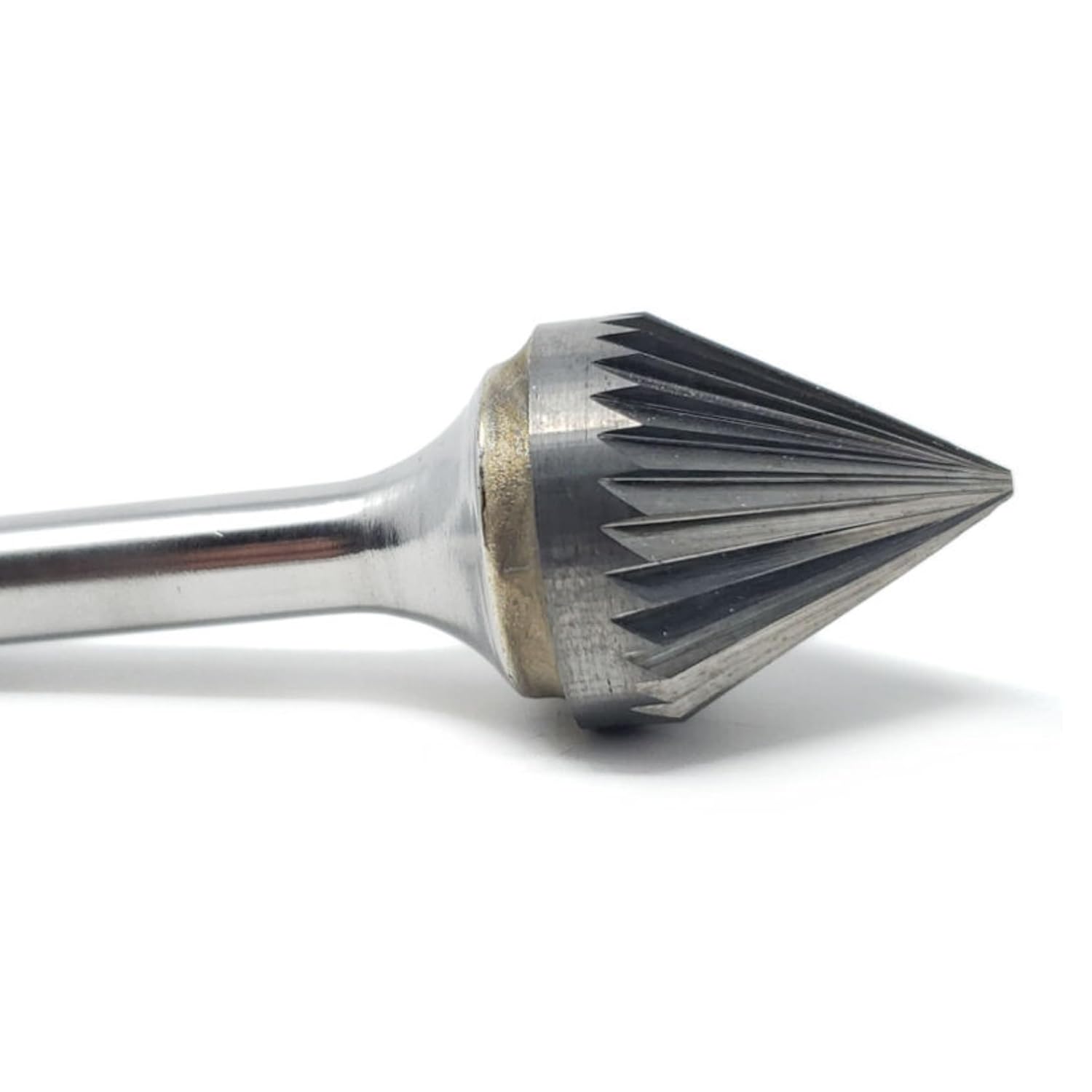 SJ-7 Single Cut Carbide Burr Die Grinder Bit 3/4" x 11/16" on 1/4" Shank
