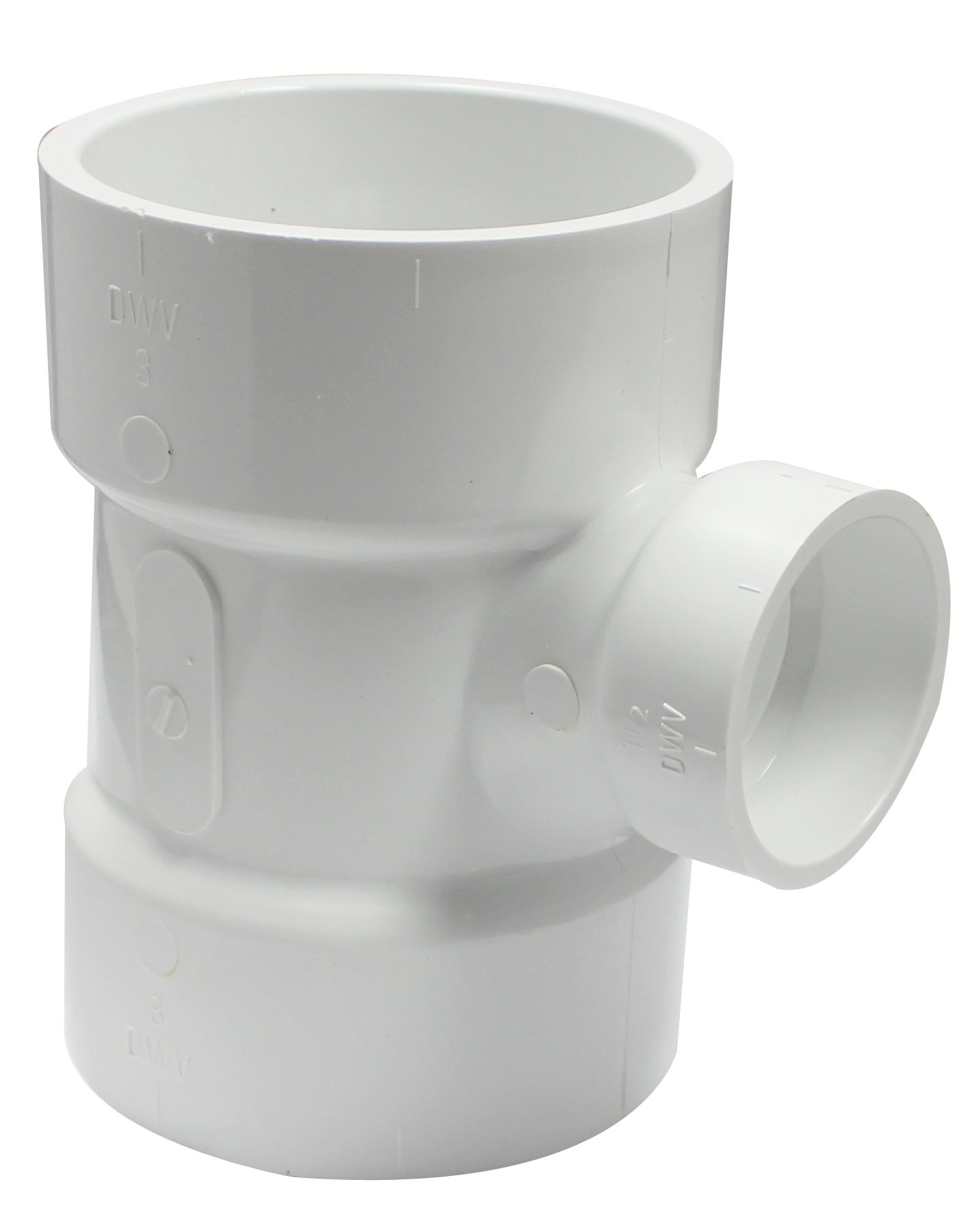 TEE※発送は1/3 Amazon.com: Canplas 192131 PVC DWV Sanitary Tee, 3 x 3 x 1-1/2