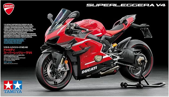 Tamiya Ducati Superleggera V4 1:12 Kit Modelo Detallado miniatura 4